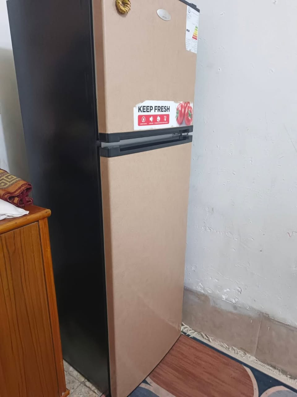 السلام عليكم ثلاجه أخت الجديده استخدام قليل ٢٤قدم تجميدهه فول شرط الفحص مكاني كربلاء ‭٠٧٧٤ ٦٢٣ ٥٧٦٩‬
