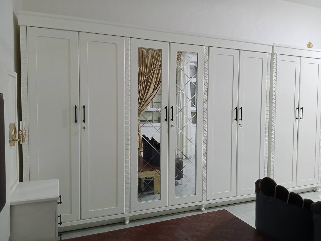 يعلن معمل الموسوي عن عمل غرف حسب طلب الزبون  
@ نجارة عراقية  بتصاميم تركية 
نجاره تفصال حسب طلب 
  شغل يدوي حسب رغبت الزبون 
💣يوجد لدينا أكثر من ٨٠ موديل 
🤚 يوجد لدينا غرف شبابية 
   اصباغ💯 حراريه   
    مكان 👌ناصريه  حي اور قرب المدرسة الكويتية 
واتساب *********** 🤳
  تصال ✍ ***********
