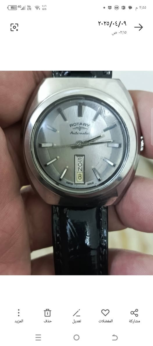 روتري اوتوماتيك سويسري اصلي 
قطر37
جدآ نظيفه 
115دولار


**إذا كنت صاحب هذا الإعلان وتريد حذفه لأي سبب، رجاءا أرسل رسالة إلى الدعم الفني**