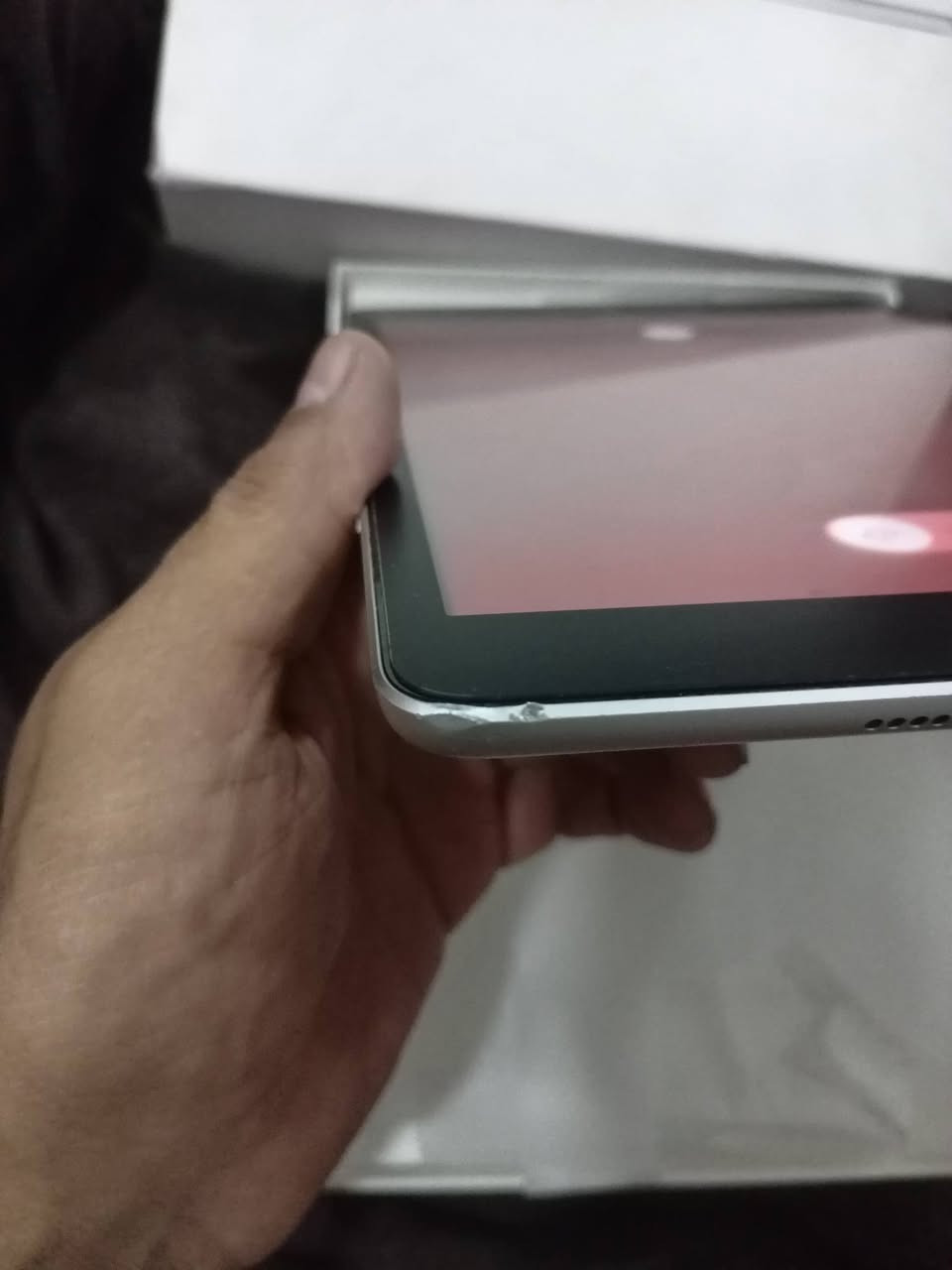 سلام عليكم
ايباد الجيل 9 ذاكره 256 ايباد نظيف ما مبدل بي شي على وضع الشركة كارتونه موجوده على ايدي اني ماخذه جديده كلشي بي شغال نظيف بطارية ما اعرف اشكد يمكن ثمانينات بي فقط طخه زغيره بالشاصي موضحه بالصوره الايباد سعره غالي لان ذاكره عالية سعره 325 الف


**إذا كنت صاحب هذا الإعلان وتريد حذفه لأي سبب، رجاءا أرسل رسالة إلى الدعم الفني**