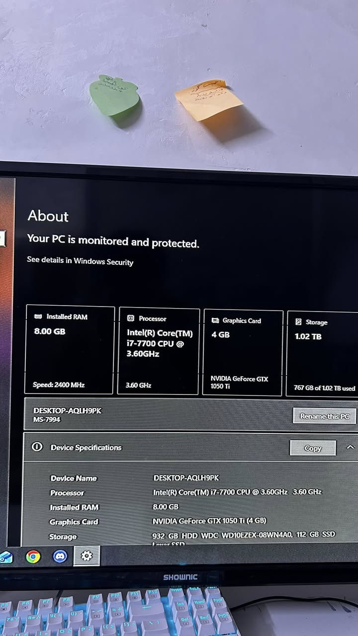 سلام عليكم حاسبه كيس للبيع وياها يو بي اس 1500 VA  مواصفاتها i7-7700Cpu
Gtx1050ti 4gb كارت شاشه
رام 8
الحاسبة ادائها كلش زين بل العاب جنت العب عليها فورزا وفايف ام وريد ديد
مكاني بغداد السيدية 
سعرها ٥٠٠ ويه اليو بي اس 
وبيها مجال بسيط


**إذا كنت صاحب هذا الإعلان وتريد حذفه لأي سبب، رجاءا أرسل رسالة إلى الدعم الفني**