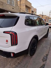 KIA TELLURIDE 🦍🩶 كيا تيلورايد موديل 2024 وارد امريكي   لون ابيض رقم بغ...