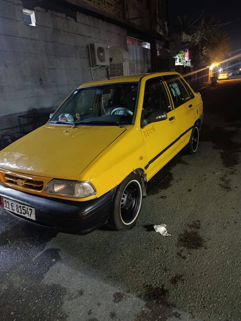 السلام عليكم
سايبه للبيع موديل 13
رقم دولي هزه 26 مشروع وطني 
تحويل ثاني يوم 
السياره كامله من كلشي 
كير ومكينه كفاله 
كشر نضيف مثل ما شوف 
تخم تاير صار شهر من شاده 
كهربائيات كله جديد 
وهاي صور كدامك 
السعر 27
مكاني كربلاء حي الغدير 
*********** المو شراي لا يتصل
