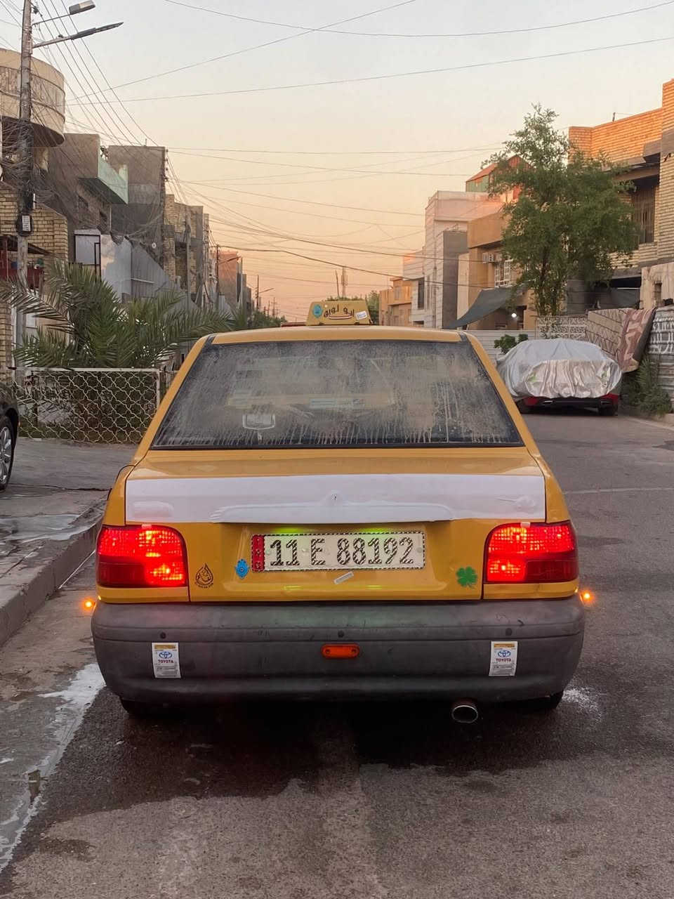 سلام عليكم سايبه موديل ١٣ البيع سياره خير من لله عنواني بغداد زعفرانيه رقم *********** سعر ٣٥ وبيه مجال
