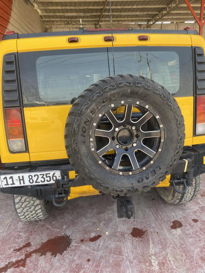 السلام عليكم لبيع  همر اج 2 مكفوله بسمي رقم بغداد بدون حادث السعر 185 لاستفسار *********** مكاني بغداد
