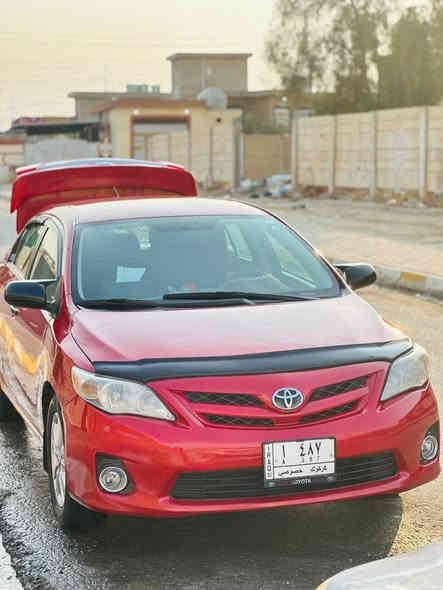 كورلا 11 امريكي
رقم كركوك مميز 487
هزه جديده تحويل ثاني يوم 
تبريد + تدفئه كلها شقال
شاشه وكامرا + زنون 
كير محرك شرط 
ضرر جاملق خلفي جها السائق وطارف الباب فقط 
السعر 120
مكان بيجي للستفسار اكثر 
***********
