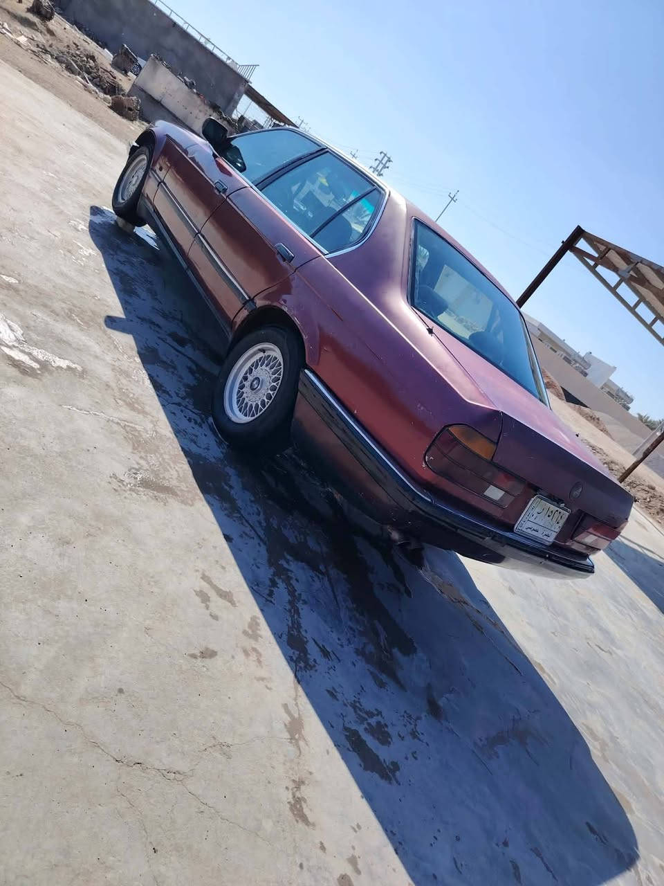 السلام عليكم
BMW
حجم.                          735i
موديل                      1991
محرك شرط 
بجم عريض 
سلايت شغال 3 طكات
سنتر لوك 
كامره شاشه 
دبل ايرباك 
تبريد شغال تدفئه 
تخم تاير جديد 
كهربيات شغاله من الطول للطول 
حداديه جاهزه من الطول للطول 
السياره جاهزه مجهزه عله ايدي مابيها ايي ضربه مكفوله من الضربة 
رقم بصره تحويل ثاني يوم شرط
بيها مشكله بالكير  

للبيع أو مرواس حسب القناعه 
السعر [32وبيها مجال للطيبين]
مكان السياره{سماوه]
رقم الهاتف [***********]
