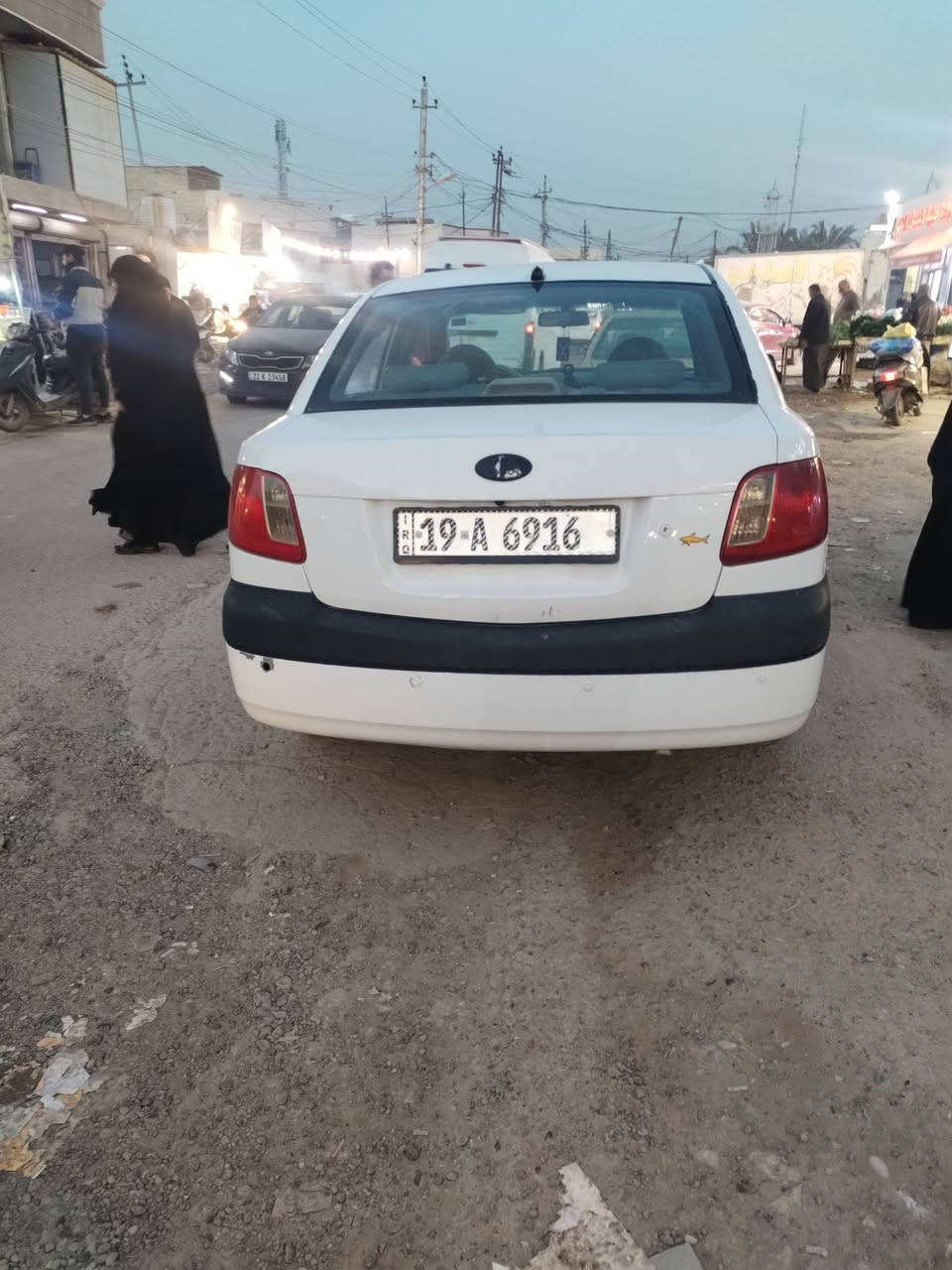 سلام عليكم ريو 2007البيع مصبوغه عام السيارة جاهزه المحرك 2000 من كلشي السعر 70وبيه مجال بصيط العنوان الكاظميه الستفسار تصال عل هاذه الرقم ***********
