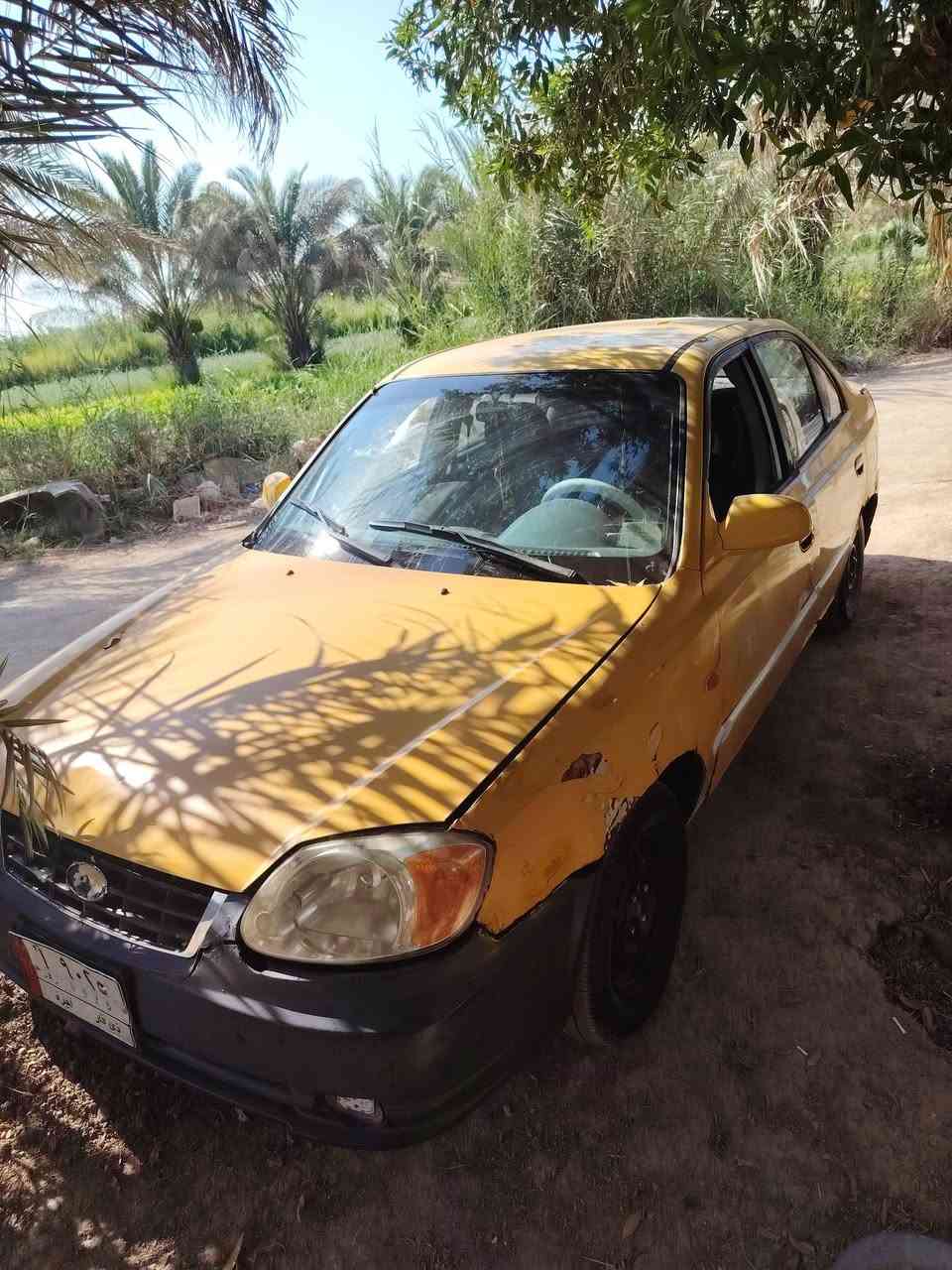 اكسنت موديل 20001 سنويه صاقطه صارلها 8 اشهر راعيها موجود رقم ذيقار ورعيها هم بشطره تداور مابيها مشلكل مكينه بيها تبخير كير مابي شي كهربيات كلها شغاله حداديه مضبوطه بيها خياسات بدوسه فط جه وحده عنوانها سماوه رميثه رقمي ***********
