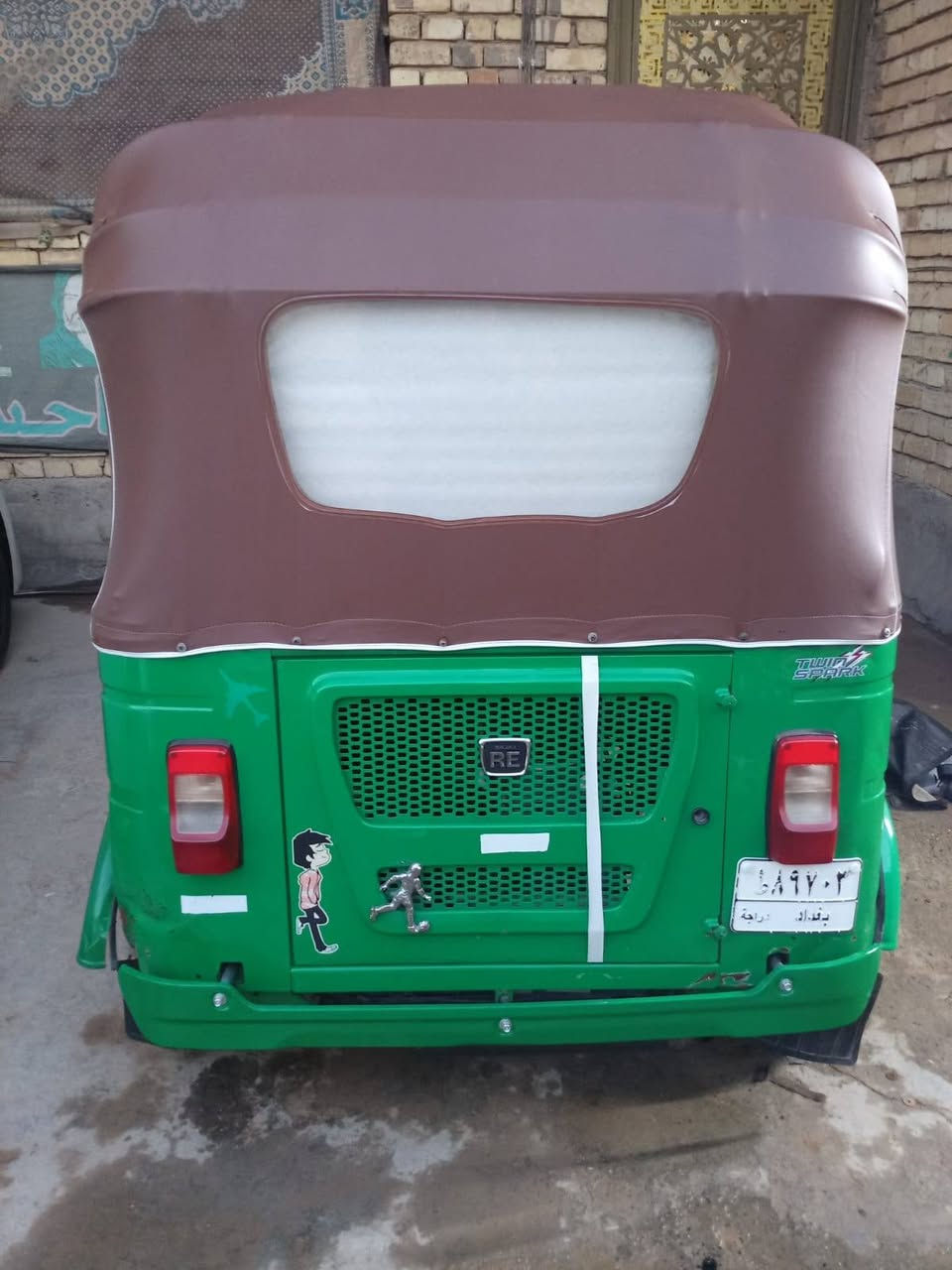 سلام عليكم تكتك ال2021 مرقمه لون اخضر دوشمه عامه الكتك خير من الله مال جناي السعر8و200وبيهة مجال حك الجيه المكان بغداد شعله الصدرين الرقم ***********
