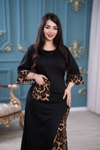 دشداشة نسائي • خامة زبدة • مقاس L-3XL