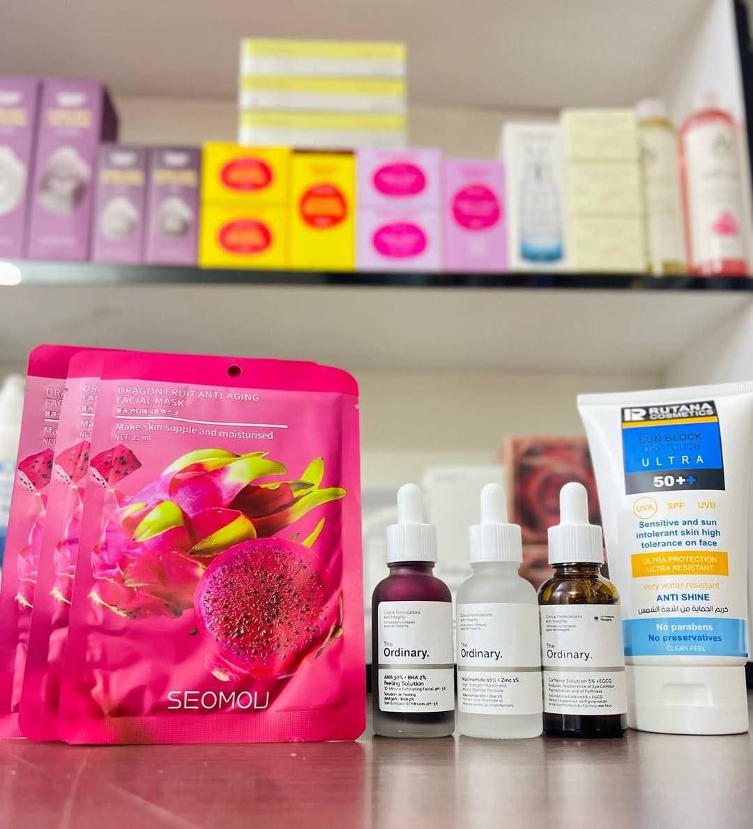 ✨🔥 عرض النضارة والعناية الكاملة 🔥✨
💖 ماسكات  SEOMOU: ترطيب ونضارة فورية
🧴 سيرومات اوردنري The Ordinary: تفتيح + تقليل الحبوب والمسام
☀️ واقي شمس روتانا  SPF50+: حماية من الشمس ولمسة مات
💥 النتيجة: بشرة صافية ومشرقة 😍

سعر خاص وتدللون 
توصيل بغداد 4محافظات 6
#عناية_بالبشرة #نضارة #تفتيح #حبوب #واقي_شمس #سيروم #جمال #بشرة_صافية #العراق #بغداد


**إذا كنت صاحب هذا الإعلان وتريد حذفه لأي سبب، رجاءا أرسل رسالة إلى الدعم الفني**