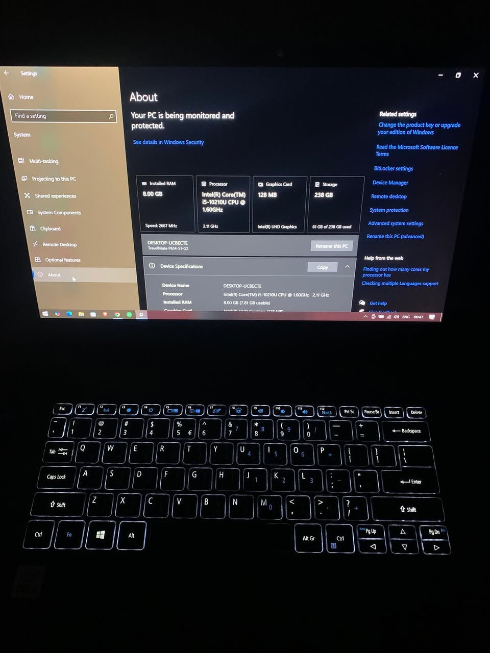 لاب توب ايسر 

مستعمل

مواصفات i5 جيل عاشر 
رام ddr4 8gb
Ssd m.2 256 
كارت شاشة داخل 
نضافة جهاز 100/100 
جهاز كلشي مابي 
حجم 13 
كيبورد ضوئي 

سعرة: 400 قفل 
عنوان بغداد نفق شرطة


**إذا كنت صاحب هذا الإعلان وتريد حذفه لأي سبب، رجاءا أرسل رسالة إلى الدعم الفني**
