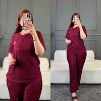 ‏💫💎 أزياء ضوء القمر 💎 💫  💎تراك نسائي شرعي طويل كيلوت دبل كلوش  🧵الخامه...