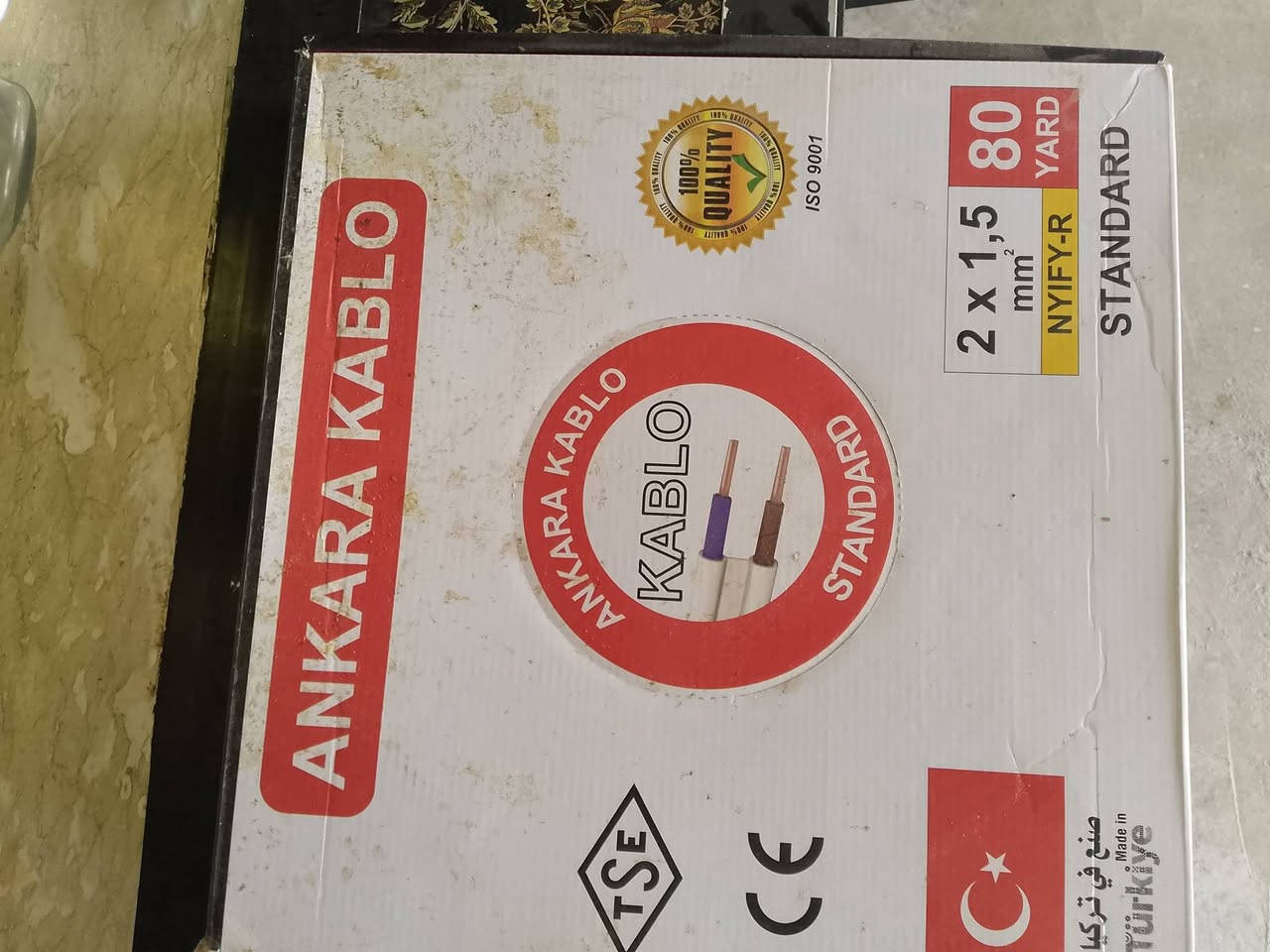 نص لفة واير تركي 🇹🇷
حجم واحد ونص واير نحاس اصلي 
تقريبن 40 / 45 متر بيها 

رايدها ب 40 الف


**إذا كنت صاحب هذا الإعلان وتريد حذفه لأي سبب، رجاءا أرسل رسالة إلى الدعم الفني**