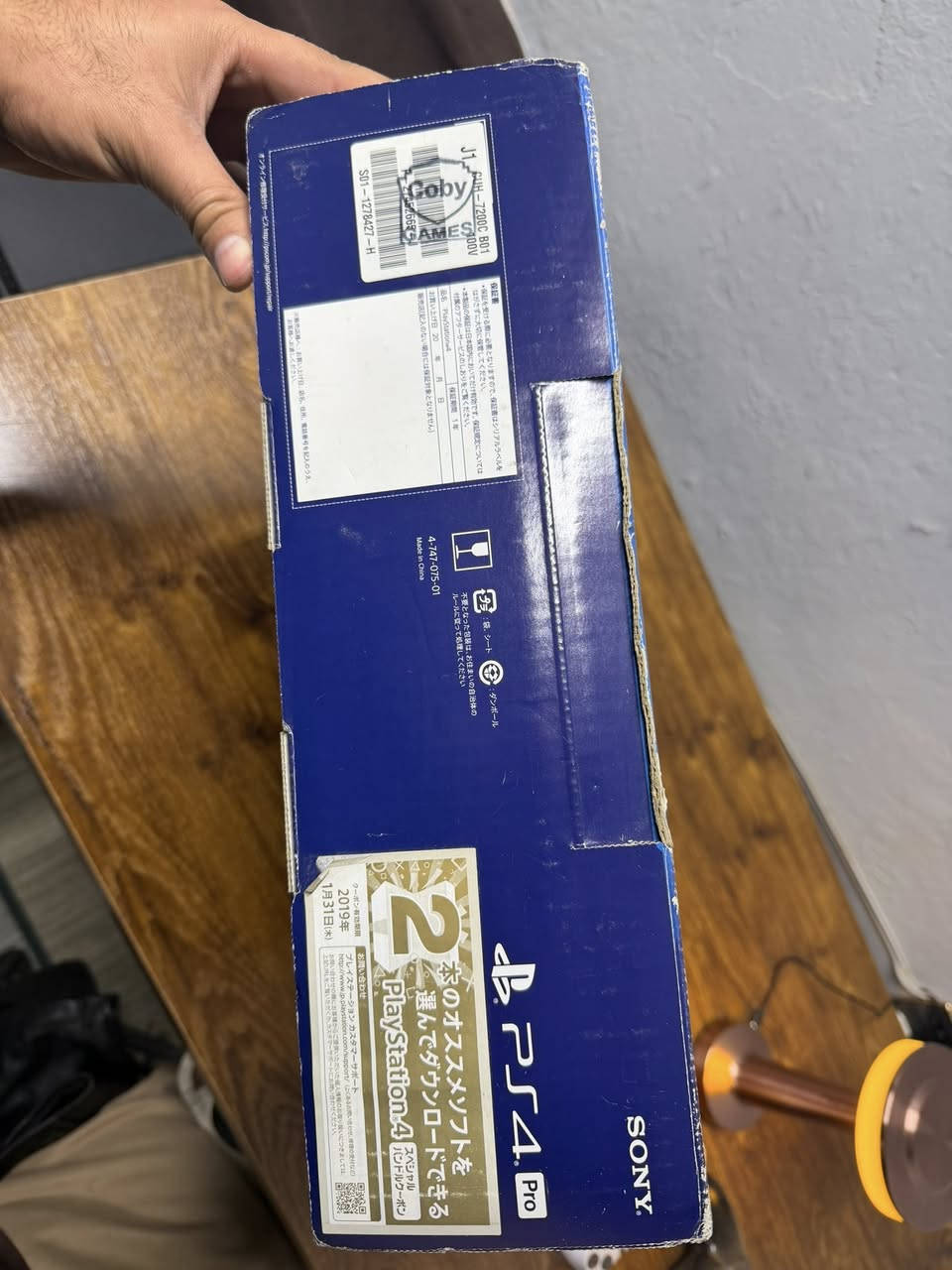 السلام عليكم
للبيع بلي 4 برو من النوادر المضمومة اخو الجديد نسخة احتفالية اليابان بال4 سنة ٢٠١٩
حتى الوصل و الكتلوك مالتة موجود يجي ٢ تيرا اصل يعني تنسة تمسح لعبة حتى اتنزل لعبة ثانية
كامل ويا الكيبلات الاصلية و جوستك عدد ٢
الي يفيدة خل يراسلني و يدلل مكاني بغداد و اكو توصيل الكل المحافظات 

سعرة ٣٥٠ الف


**إذا كنت صاحب هذا الإعلان وتريد حذفه لأي سبب، رجاءا أرسل رسالة إلى الدعم الفني**