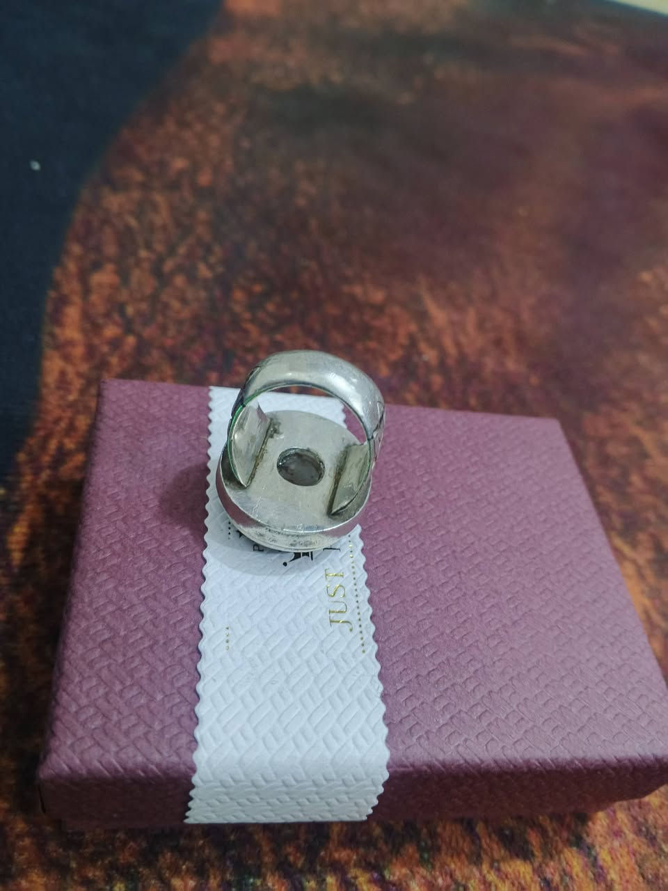 السلام عليكم 
محبس مشمشي زعفران صياغه ثقيله نحت صوره ابو مهدي المهندس رحمه الله للمهتمين نحت درجه اولى


**إذا كنت صاحب هذا الإعلان وتريد حذفه لأي سبب، رجاءا أرسل رسالة إلى الدعم الفني**