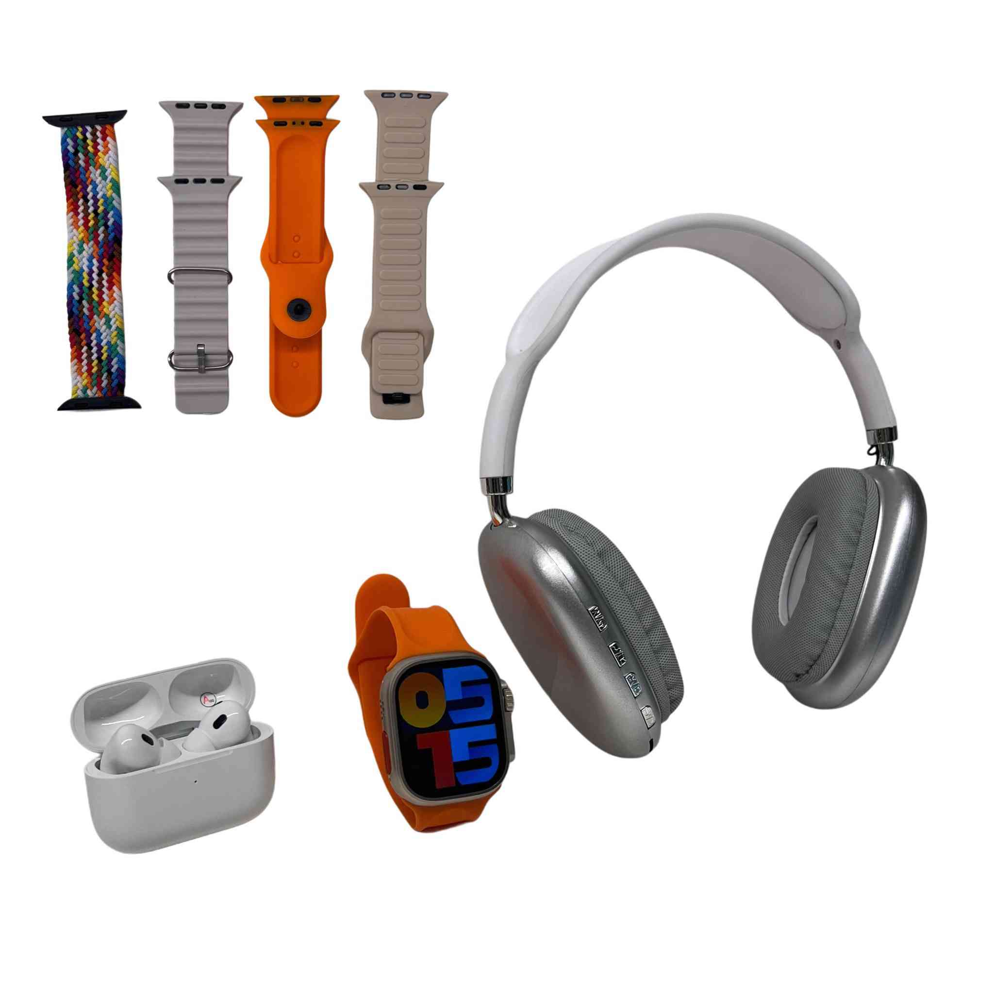 ⌚🎧✨ كل تقنيتك في باكج واحد!
باكج ROOK-460 الذكية يجمع لك ساعة WATCH 10 بشاشة كبيرة 2.09 إنش + سماعة رأس لاسلكية + سماعات أذن TWS 🔥

اتصال بلوتوث سريع وثابت حتى 25 متر 📶
بطارية عملية تدوم للمكالمات والموسيقى 🎶📞
متوافق مع Android و iOS 📱

كل اللي تحتاجه… بصندوق واحد! 🚀
السعر 21الف
التوصيل بغداد 3الف 
باقي المحافظات 5الاف


**إذا كنت صاحب هذا الإعلان وتريد حذفه لأي سبب، رجاءا أرسل رسالة إلى الدعم الفني**