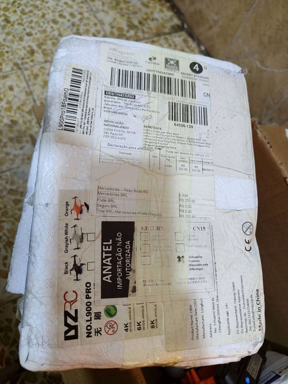 9 قطع تعليمي مع 5 قطع L900 por كلهن جدد لوك البيع لكل كل الكمية 
توصيل متوفر لكل المحافظات


**إذا كنت صاحب هذا الإعلان وتريد حذفه لأي سبب، رجاءا أرسل رسالة إلى الدعم الفني**