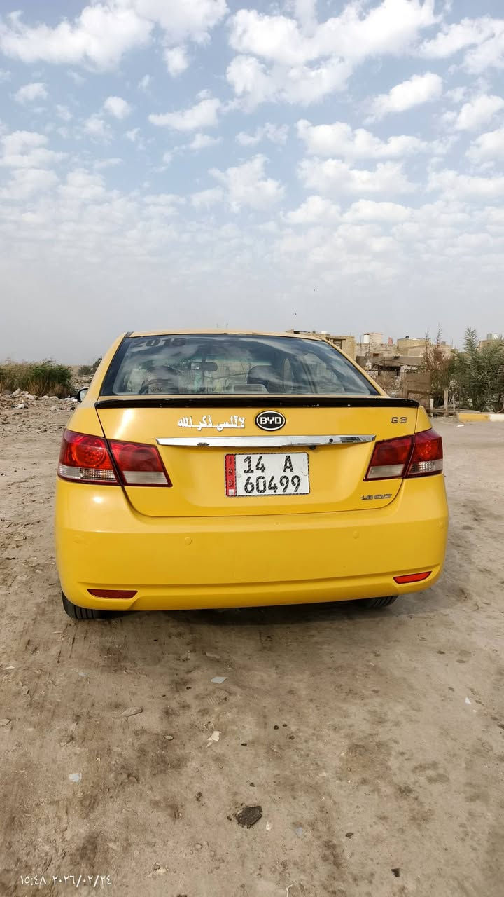 سلام عليكم السياره بي واي دي /G3 مديل 15 جاهزه من كلشي مكينه كورله سياره مصبوغه جماليه شوفت عينك سياره حلوه مرتبه   
سعر 42او بيها محال . ستفسار  ***********
