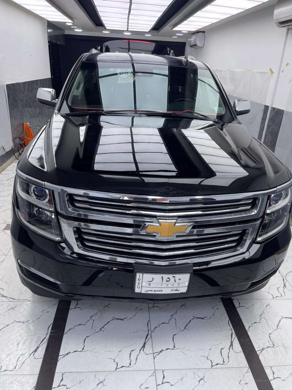 سلام عليكم 
تاهو موديل 2016
مواصفات LS
بدون قطرة معجون حادث خفيف كلش 
المواصفات  
تشغيل عن بعد
تحكم ستيرن جهتين 
تحديد مسار 
رادارات 
قيادة ذاتيه 
شاشة ( قاصه ) 
كامرة 
كشنات كهرباء 2 
كشنات تدفئه 
كشنات جلد 
كشن هزاز 
لد امامي 
لايت زنون 
بلوجكتور زنون 
سبايدر خلفي 
3 قطع تبريد 
8 راكب 
نظام اطفاء 
ويل كب كروم وتخم تاير جديد هسه شاده 
صاجات 
اناره داخلية LED
سستم صوت سماعات 
حساسات 
رقم بغداد  بإسمي 
سيارة جديده جدا بيها صبغ اثر شخوط سعرها معقول بلعافيه ع الياخذها 

مكان السيارة بغداد 
للإستفسار  *********** وتساب ✅
