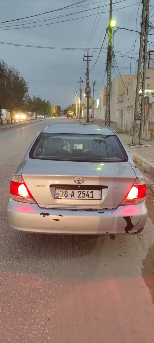 السلام عليكم كامري 2004 خليجي
مكينة 6 شرط لا تنقيص ولا تبخير و لا اصراف كير و المكينة كفالة 
حدادية جديده صار يومين من مسويها تخم تاير جديد  لايت زنون شمسي اصلي  غرفتها كلش مرتبة مثل ما واضحة بالصور شاشة و كشنات تحكم كهربائي كلها شغالة  السيارة متجاية و معمرة شواصي مكفولة عايزة رشات صبغ فقط لا غير مثل ما واضحة بالصورة 
السعر 65 
المكان النجف قضاء المناذرة 
*********** واتساب او اتصال

