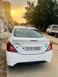 نيسان صني هندي2018 سياره نضيفه وخير من الله صدر امامي خلفي حداديه جديد...