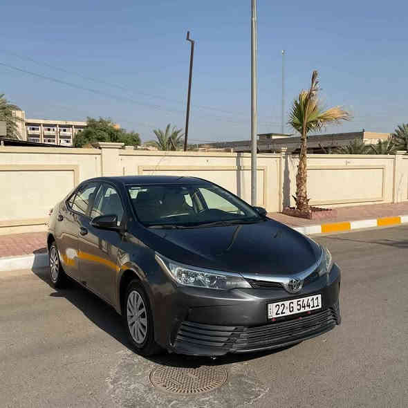 السلام عليكم 
كورلا 2017 خليجي رقم مميز سياره بيها اربع قطع صبغ بدون دواخل رقم اربيل سنويه وفحص وهزه كلها جديده وسياره باسمنه  تحكمات استيرن محرك 1600 مكان سياره بغداد مجمع نجمه بغداد 
رقم الهاتف *********** 
سعر المطلوب 132 وبيها مجال بغداد
