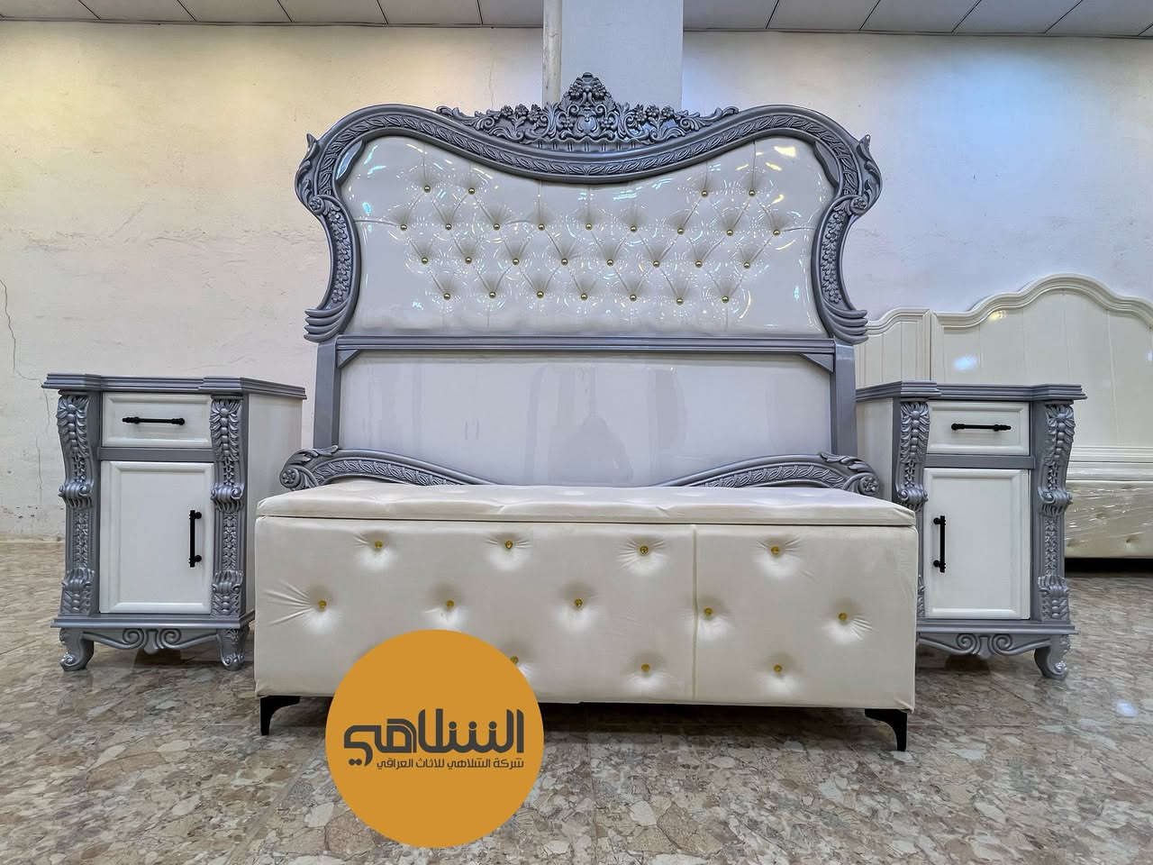 موديل سديل

نجارة عراقية 100‎%‎ 

ضمن وجبة الدرجة الممتازة 

ضمن وجبة الاصباغ البوية 

السعر 3 ملايين و400 الف فقط 

غرفة 6 ابواب طابقين محلق 

تتكون من 10 قطع

ارتفاع الكنتور 255سم

عرض الكنتور 368سم

عرض الكنتور مع زاوية ضلع واحد 472سم

السرير بلوك بورد الماني 

طابورية جلوس اضافية 

شركة الشلاهي للأثاث العراقي 

العنوان محافظة واسط قضاء العزيزية قرب كراج بغداد 

خدمة التوصيل والشد مجاناً الى جميع محافظات 
العراق

خدمة استبدال الغرف القديمة بالجديدة مع الاتفاق على الفرق 

خدمة الصيانة ما بعد البيع لمدة سنتين مجاناً 

***********

***********

