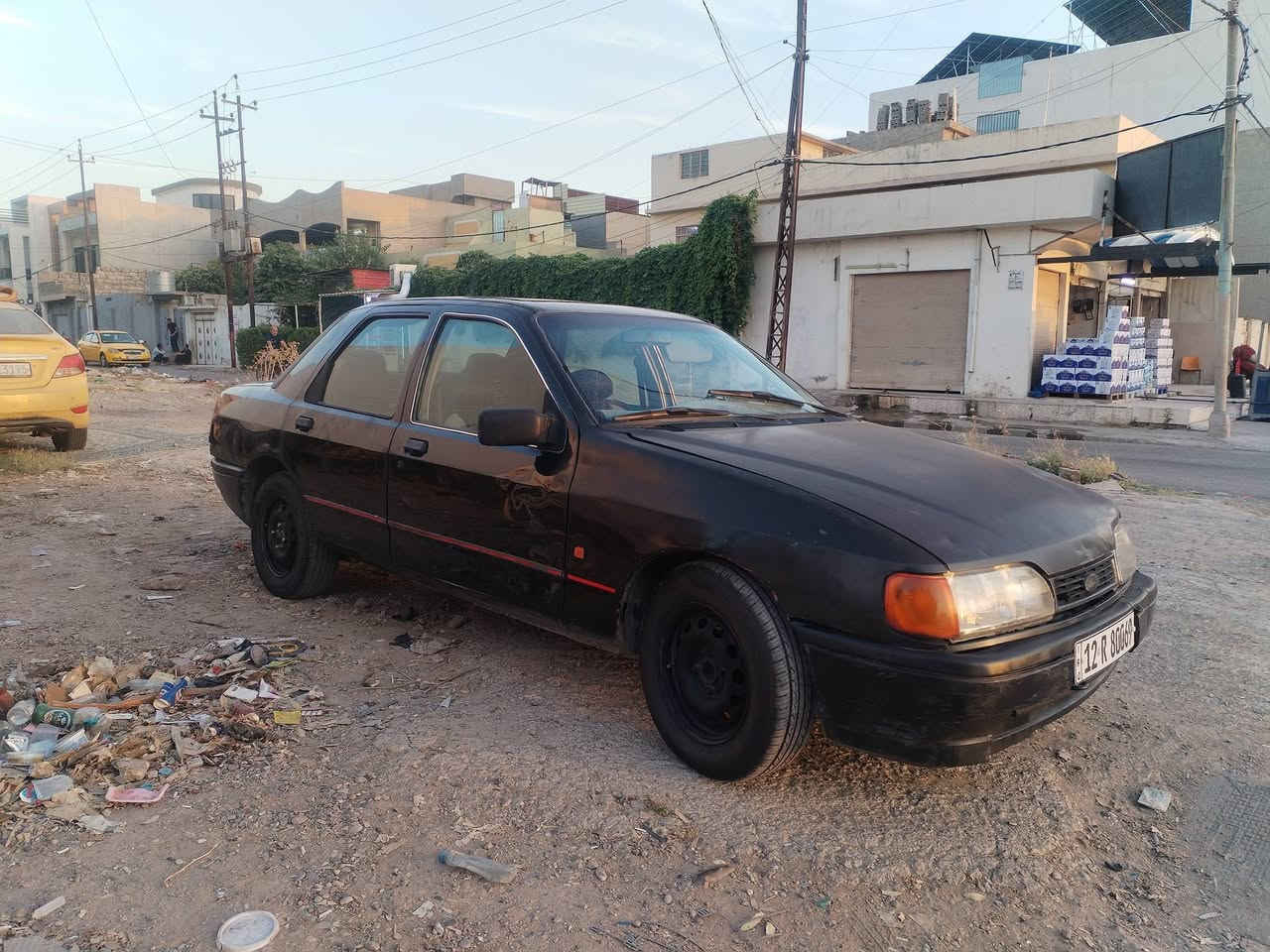 فورد سيررا موديل1991
محرك بيه اثر نفخ كير عينه وكلج جديده كهربائيت شغاله كله طخم امامي خلفي جديد زوج توير امامي مع بطاريه هم جديده رقم وهزه جديده 
سعر21
*********** بيه وتس اب
