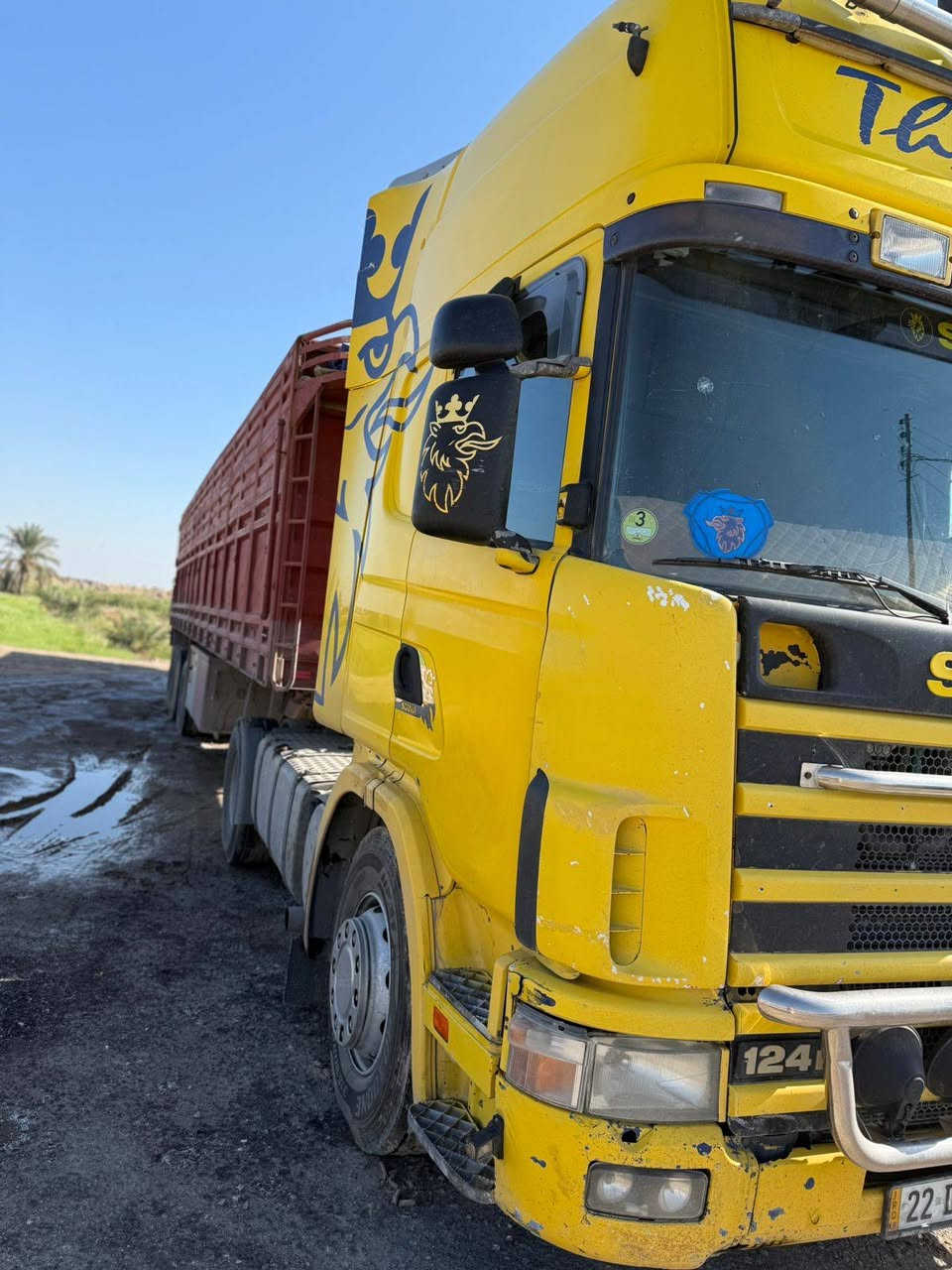 سلام عليكم
للبيع سكانيا موديل 2002 مكفولة كفاله عامة مكينة كير كفالة عامة رقم أربيل بسامينة تحويل مباشر للاستفسار الاتصال ***********
