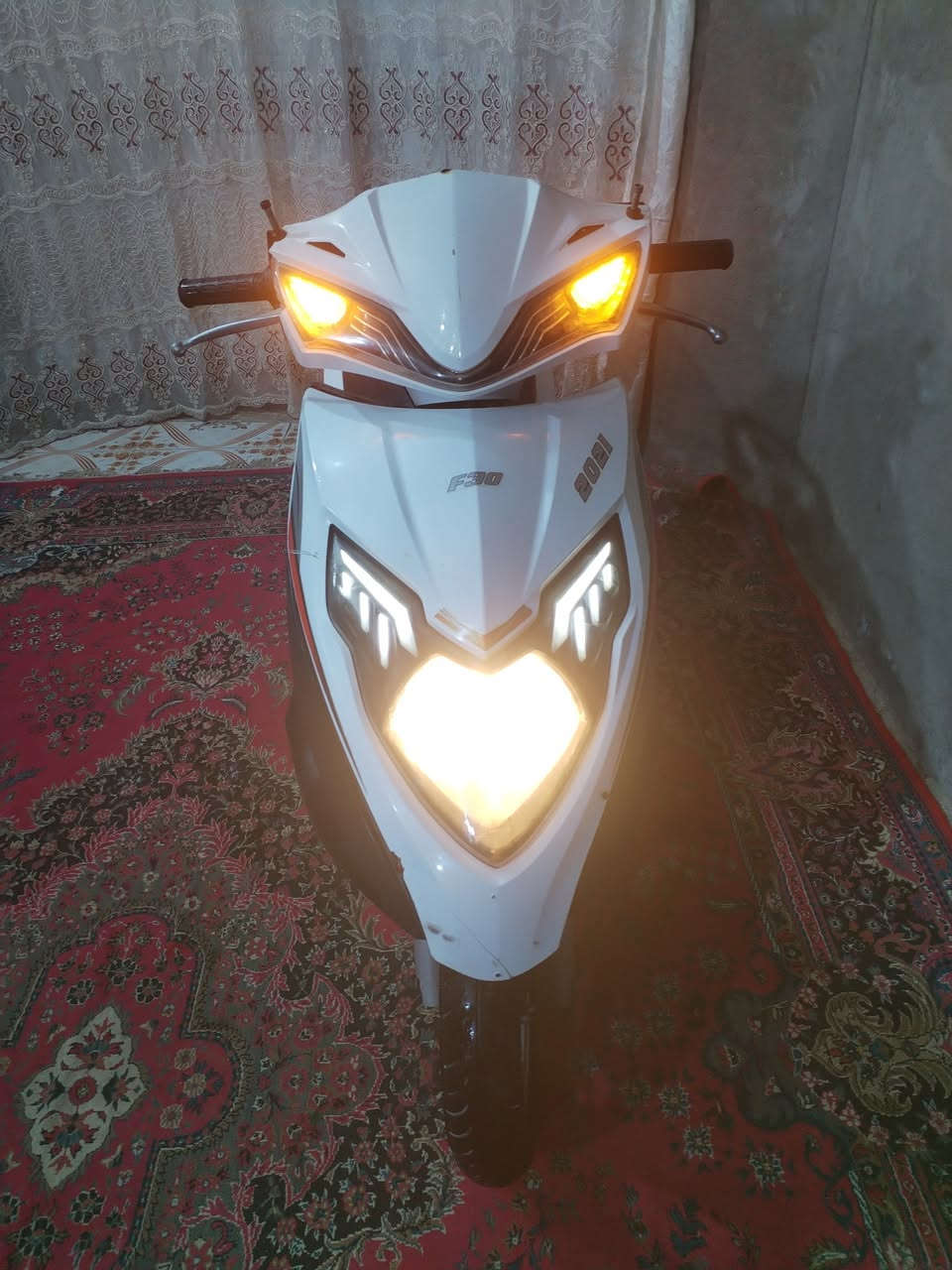 السلام عليكم هوشه 120  شرط شلعه ومشي وبطناش تشك الكاع رايمر اول فتحه دراجه جاهزه تخم تاير كهربائيات بريكات كله شغال السعر 450 وبيها مجال مكان الكوت ***********
