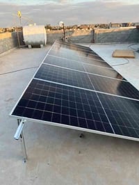 منظومة شمسية • انفيرتر 3 كيلو • ألواح جنكو 615 واط