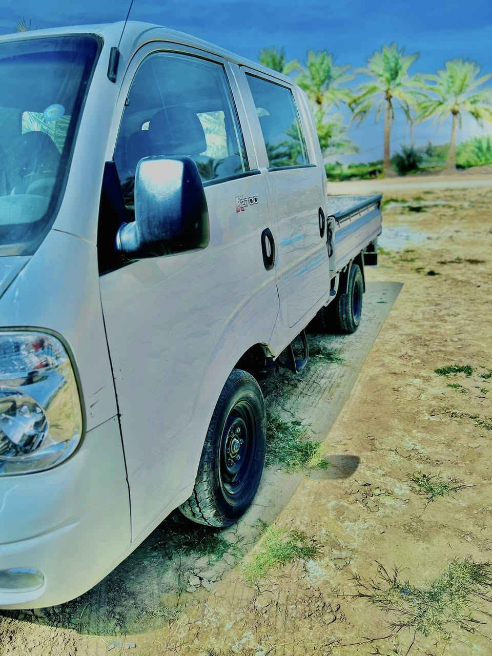 ‏السلام عليكم كيا بنجو 2700 للبيع دبل غمار كفالة العامة موديل 2012 رقم شمالي***********
