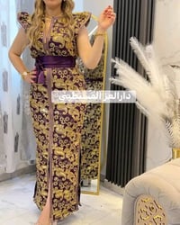 قفطان • فستان • ساري هندي • قماش هندي • ملابس نسائية • لباس تقليدي • م...