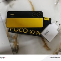 للبيع بوكو X7Pro جهاز مستعمل قليل جهاز نضيف كلش ذاكره 512 ملحقاته كله ...