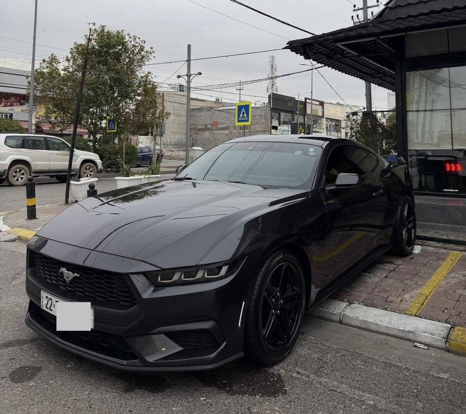FORD MUSTANG / 2024 / EcoBoost
(Active exhaust 4)
     ( 1FA6P8TH4R5111520 ) رقم الشاصي
                         (كتاب تضليل📌)
                           (مواصفات)
الكاميرا الخلفية
مستشعر وقوف
تدفئة المقاعد
مثبت السرعة
مرايا جانبية كهربائية
شاشة
مراقبة النقطة العميا
التحكم التلقائي في درجة الحرارة
نظام فرملة الطوارئ
2 وسادة هوائية
المصابيح الأمامية ليد
إنارة محيطية
أبل كاربلاي
التشغيل عن بعد
أندرويد أوتو
شاحن لاسلكي
الكانتارا
كشافات ضباب
ذاكرة المقعد
وضع القيادة
تحذير مغادرة المسار
نظام مانع السرقة
التحكم الإلكتروني في الثبات
تحذير من الاصطدام الأمامي
( بدون ايرباكات )
مكان السياره أربيل 
( اللوحة أربيل خصوصي )
(11,200) mi
للتواصل رقم الهاتف - ***********
