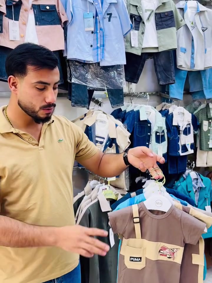 السعر داخل الفيديو 
عروض ❤️
العنوان الرمادي شارع خاشع ازياء روان 
متوفر توصيل جميع المحافظات العراق


**إذا كنت صاحب هذا الإعلان وتريد حذفه لأي سبب، رجاءا أرسل رسالة إلى الدعم الفني**