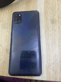 جهاز سامسونك a31للبيع  ذاكرة128   شاشة جديدة قبل يوم شديتها  الجهاز دب...