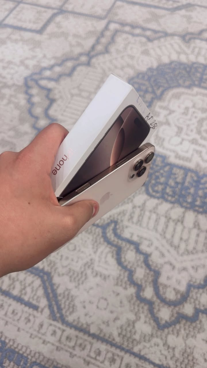 يفون 16 PRO MAX
ذاكره 256
بطاريه 92
جهاز ماستر AAA
بي هاي الضربه البالضهر فقطط
مكاني بغداد
التواصل - ***********
