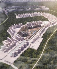 إبدأ صباحك في طابق وسطي هادئ، وأمامك إطلالة ساحرة على نافورة مجمع OCR ...