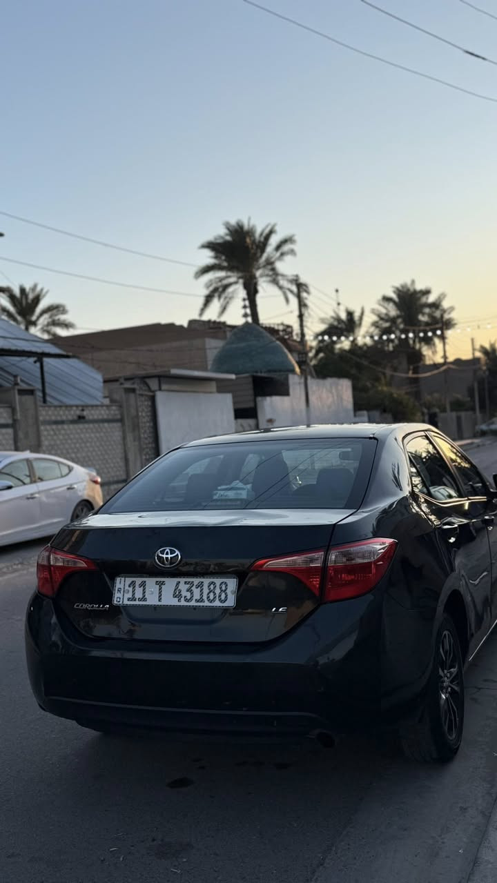 سلام وعليكم كورلا للبيع موديل 2018LE بيها قماره صبغ ولتكم رقم بغداد الجديد تحويل مباشر السعر 100وببها مجال بسيط 
مستعجل عل بيعتها مكانها بغداد السيديه رقم
***********
