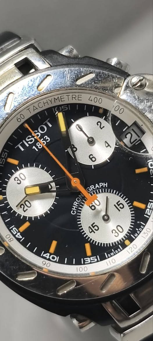 ساعه تيسوت تريس سويسري اصل
كرونجراف 
قطر 44
ساعه نضيف جامتها شخط ما بيها
السعر 225 الف متوفر توصيل جميع محافظات العراق


**إذا كنت صاحب هذا الإعلان وتريد حذفه لأي سبب، رجاءا أرسل رسالة إلى الدعم الفني**