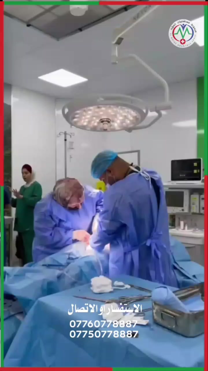 #أجرت_الدكتورة_مريم_الشمري_عملية_ولادة_قيصرية ناجحة #تكللت_بالنجاح بفضل خبرتها وكفاءتها المهنية العالية وباستخدام أحدث الأجهزة والأدوات الطبية المتطورة وبمساندة كوادر مستشفى المؤيد الأهلي 3 – فرع الصويرة التي #تعمل_على_مدار_الساعة لتقديم أفضل مستويات الرعاية والاهتمام
#نرعاكم_بأعلى_المعايير_الطبية

للاستفسار والحجز يرجى الاتصال على الأرقام التالية:
*********** / ***********
مستشفى المؤيد الاهلي 3
