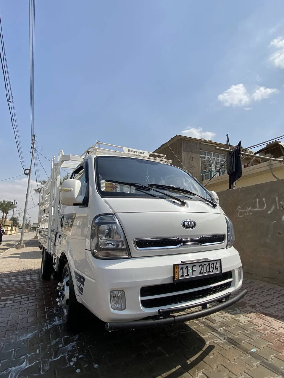 سلام عليكم فحل 2020 كفاله عامه من كلشي سياره تحويره محجر تخم تاير مكينه كير اكسل تبريد  كله بشرط مكاني بغداد سعر 160 وبيه مجال لشراي ***********
