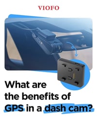 داش كام VIOFO • GPS مدمج • تتبع الرحلات