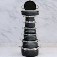 سيت كدور كرانيت 8قطع • مقاسات 28/24/22/18/16/20 • طاوة 28/14