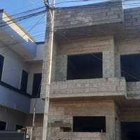هيكل طابقين • ٤ غرف • مساحة ١٠٠