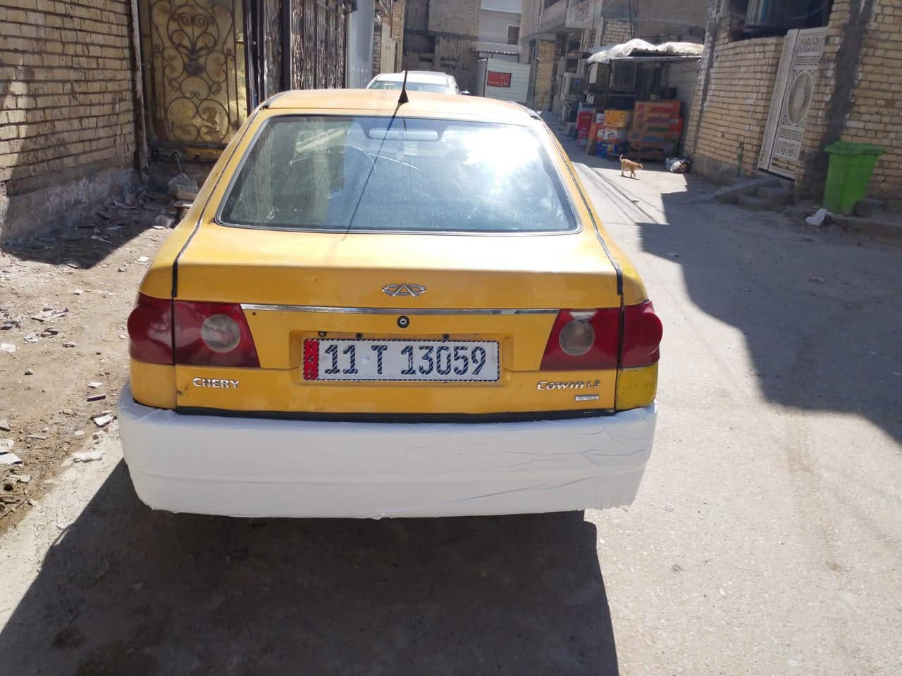 السلام عليكم سيارة شيري كوين موديل 2010 رقم انگليزي وبأسمي گير ومحرك گولف گير عادي السيارة نظيفة وجاهزة بيهة صبغ جاملغين خلفية ترايك وين ميعجبك مكاني بغداد الهزة جديدة سنوية لل 2029تحويل مباشر السعر 25 وبيهة مجال شي بسيط الشراي يتصل ع الرقم *********** فقط بدون وات وفيس
