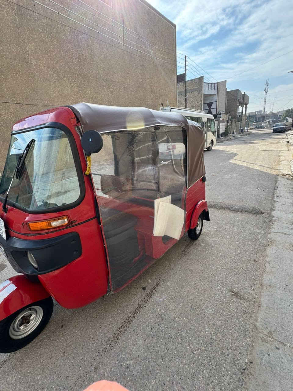 سلام عليكم تكتك 2018 شهر 12 كفاله عامه من صبغ والبارد فقط دوس معمره مكينه اكسل كهربائيات كله بلادي  تخم تاير جبلي  تكتك مال بيت  تحويل ثاني يوم سعر 6400 وبيه مجال مكان العبيدي ***********
